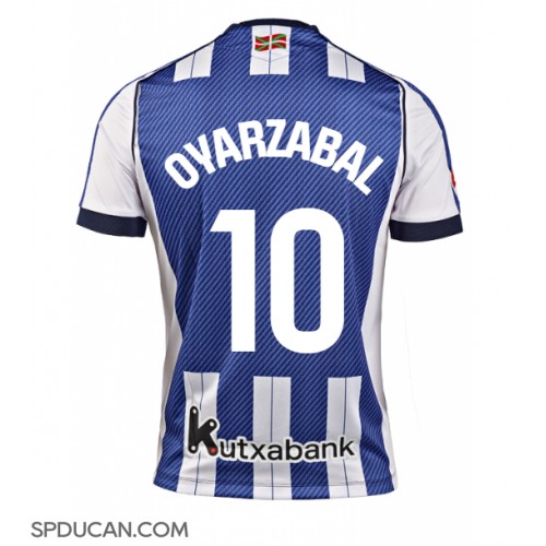 Muški Nogometni Dres Real Sociedad Mikel Oyarzabal #10 Domaci 2025-26 Kratak Rukav